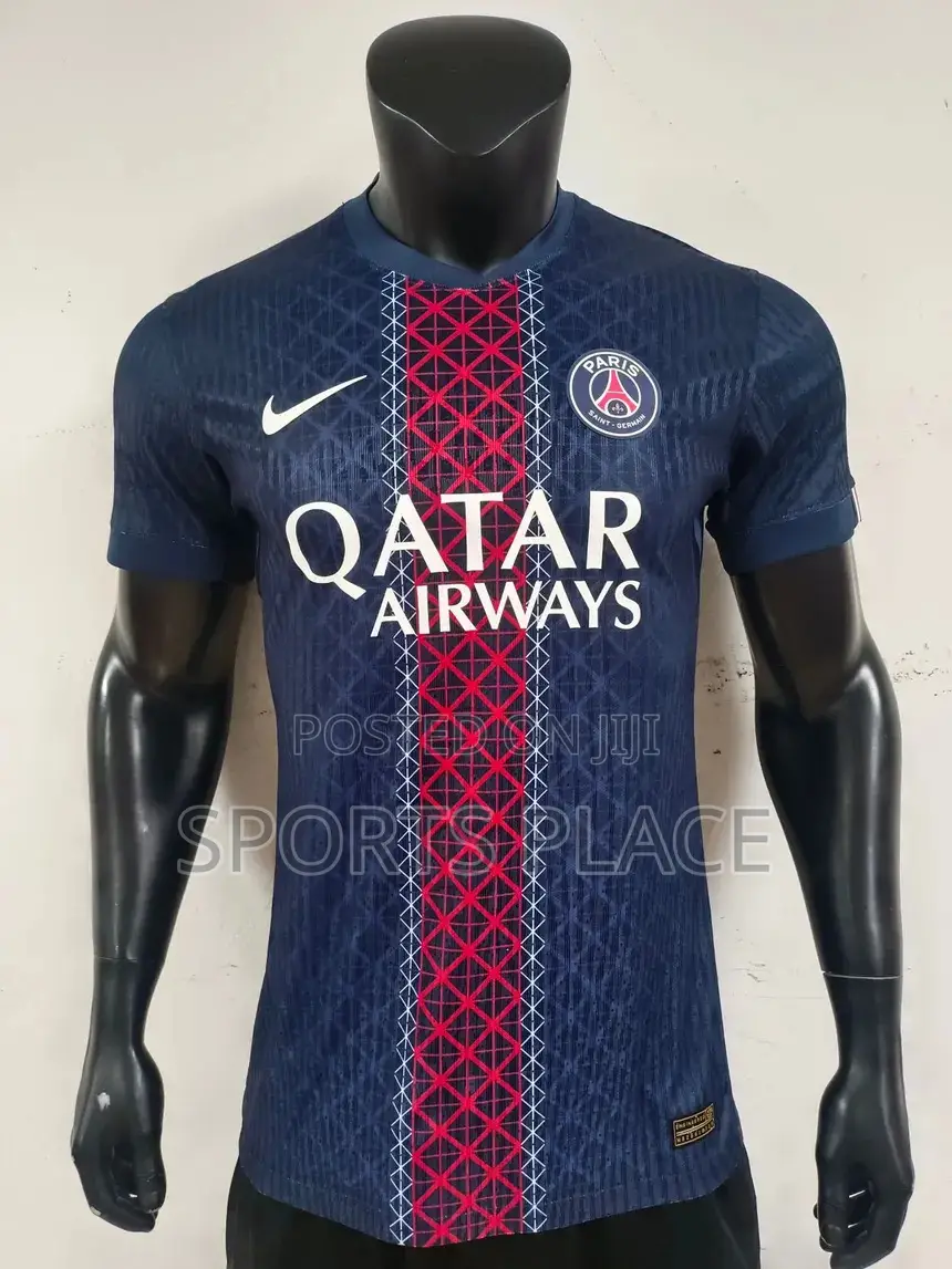 New PSG Home Player Version Kit 25/26 Jersey
