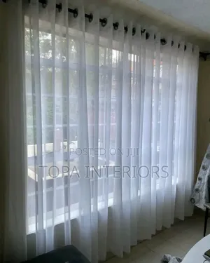 Lace Curtains White Sheer Curtains to Allow Light Into the House