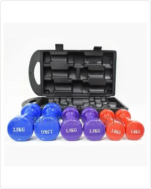 Coated Dumbell Set