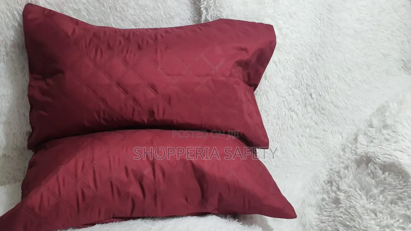 Pillow Protector- Maroon