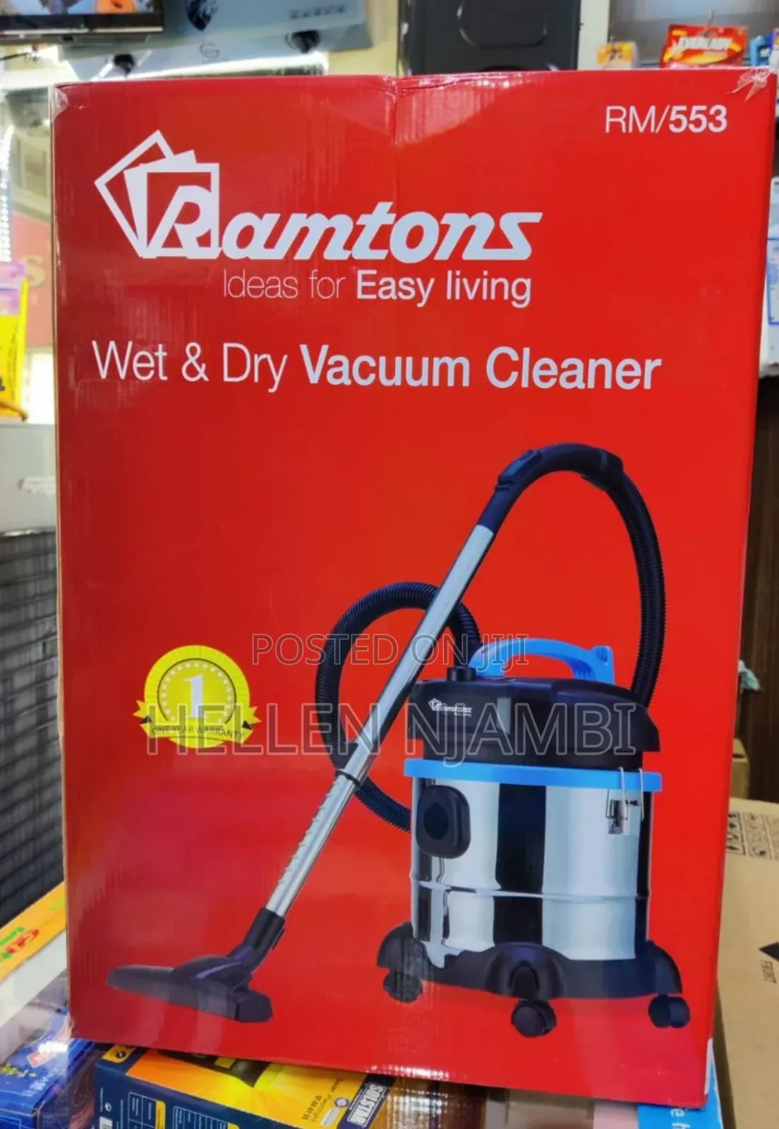 21 Litres Ramtons Vacuum Cleaner