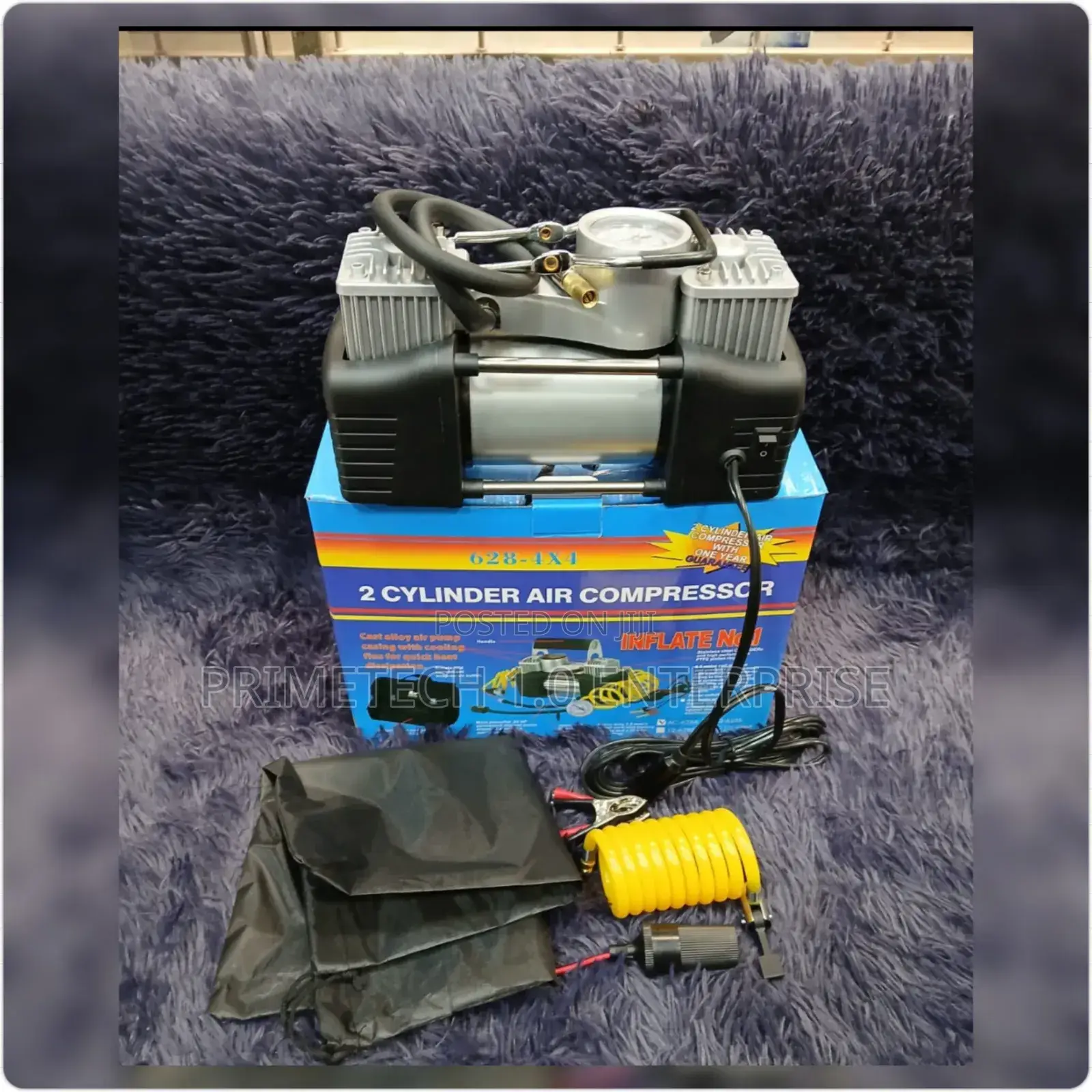 Double Cylinder Dc Air Compressor