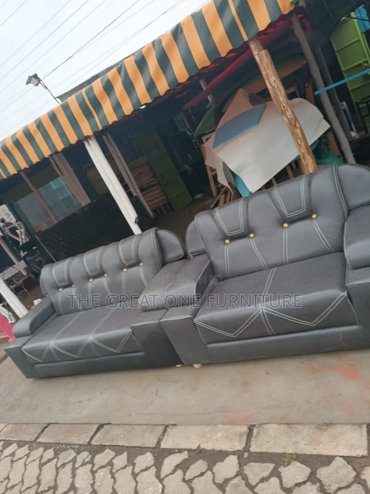 Vintage Quality 5 Seater Modern Sofa Set Hp9f