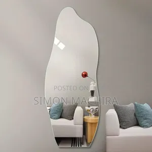 Wall Mounted Dolphin Self Adhesive Acrylic Mirror
