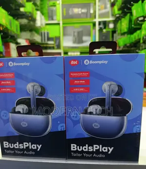 Itel Budsplay Buds Bass 4 Mic, Enc Earbuds