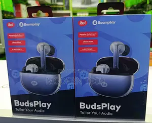 Itel Budsplay Buds Bass 4 Mic, Enc 45ms Ultra Low Latency,