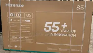 *Hisense 85" Smart Qled Q6 Series