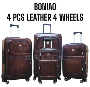 Boniao 4 Wheel 4 Piece Suitcases