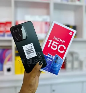 New Xiaomi Redmi 15C 4G 256 GB Black