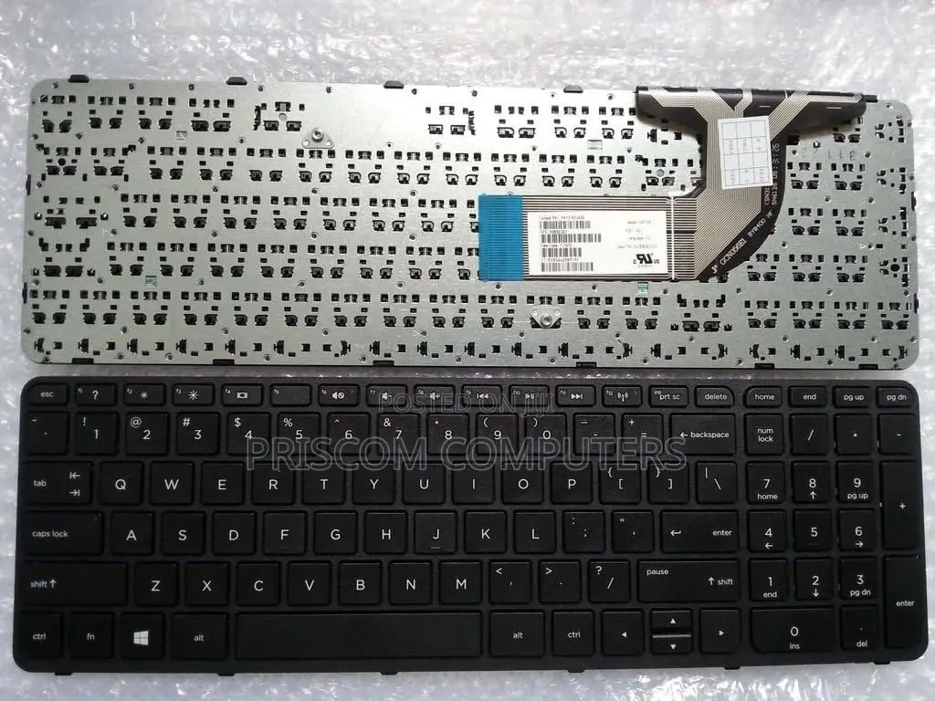 Notebook Keyboard for Hp Pavilion 15-N 15-E Internal With Frame