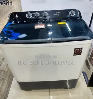 Haier 13kg Semi Auto Washing Machine Twin Tub Htw130-M1217 Warranty,