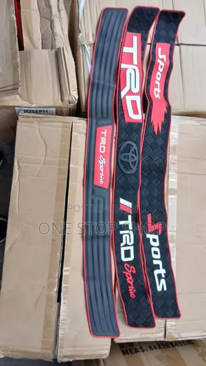 Universal Boot Branded Rubber Anti Scratch Stickers