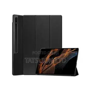 Samsung Galaxy Tab S8 Ultra Smart Cover Case Leather Case