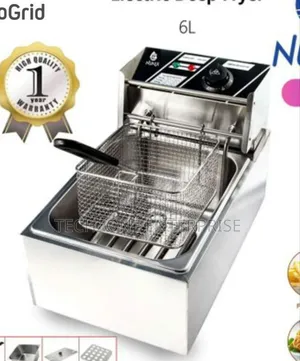 Nunix Mf-01 6l Electric Stainless Steel Deep Fryer