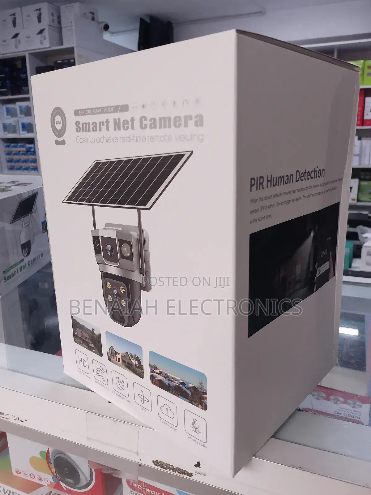 Solar CCTV Smart Net Camera With Pir Human Detection