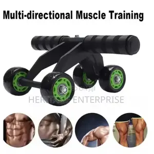 Wheel Abdominal Trainer Ab Wheel
4in1