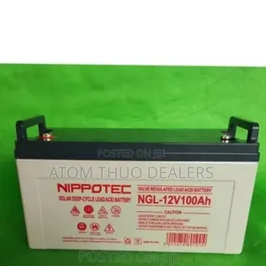 Nippotec 100ah Solar Deep Cycle Lead Acid Battery