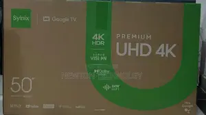 Synix 50 Inches Smart Tv Frameless