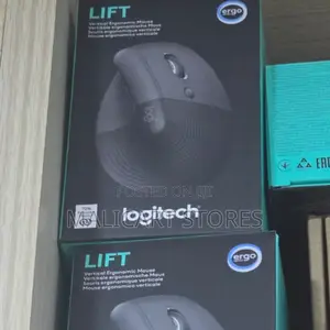 Logitech Lift Vertical Ergonomic Wireless Mouse (Graphite)