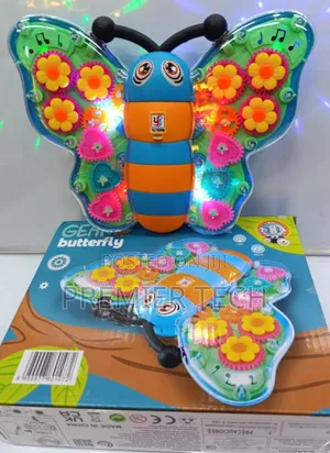 Battery Operated Gear Butterfly Toy Car
