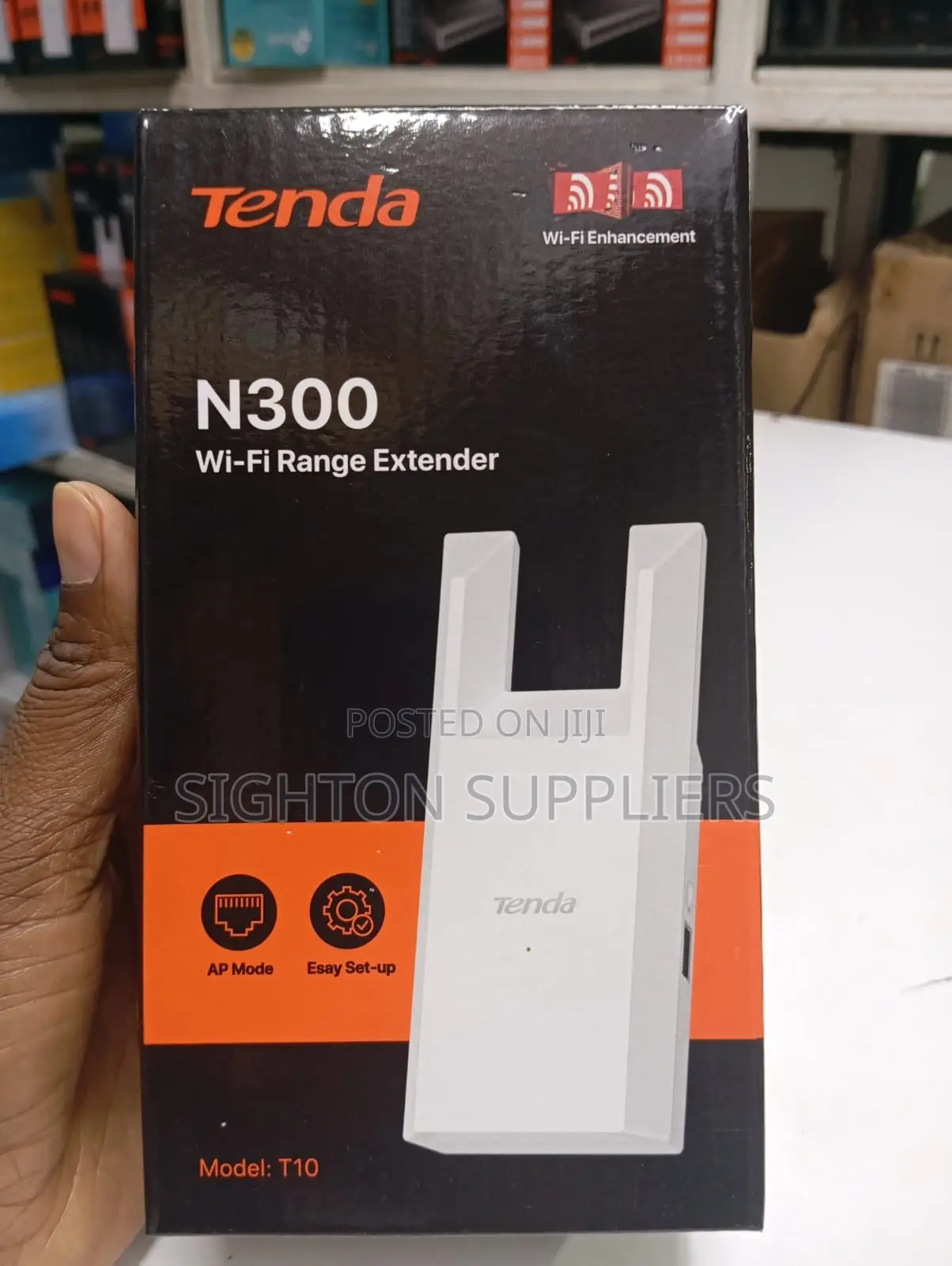 Tenda N300 Range Extender T10