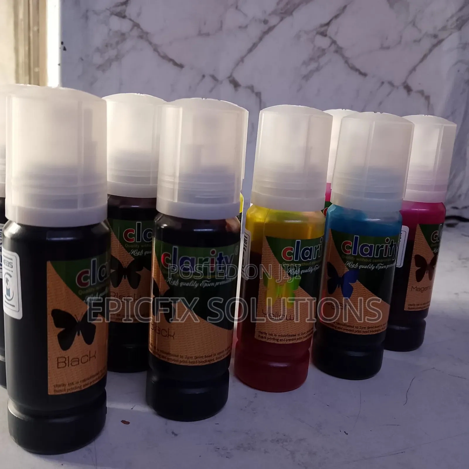Clarity Number 2 and Compatible 103 Original Inks Available