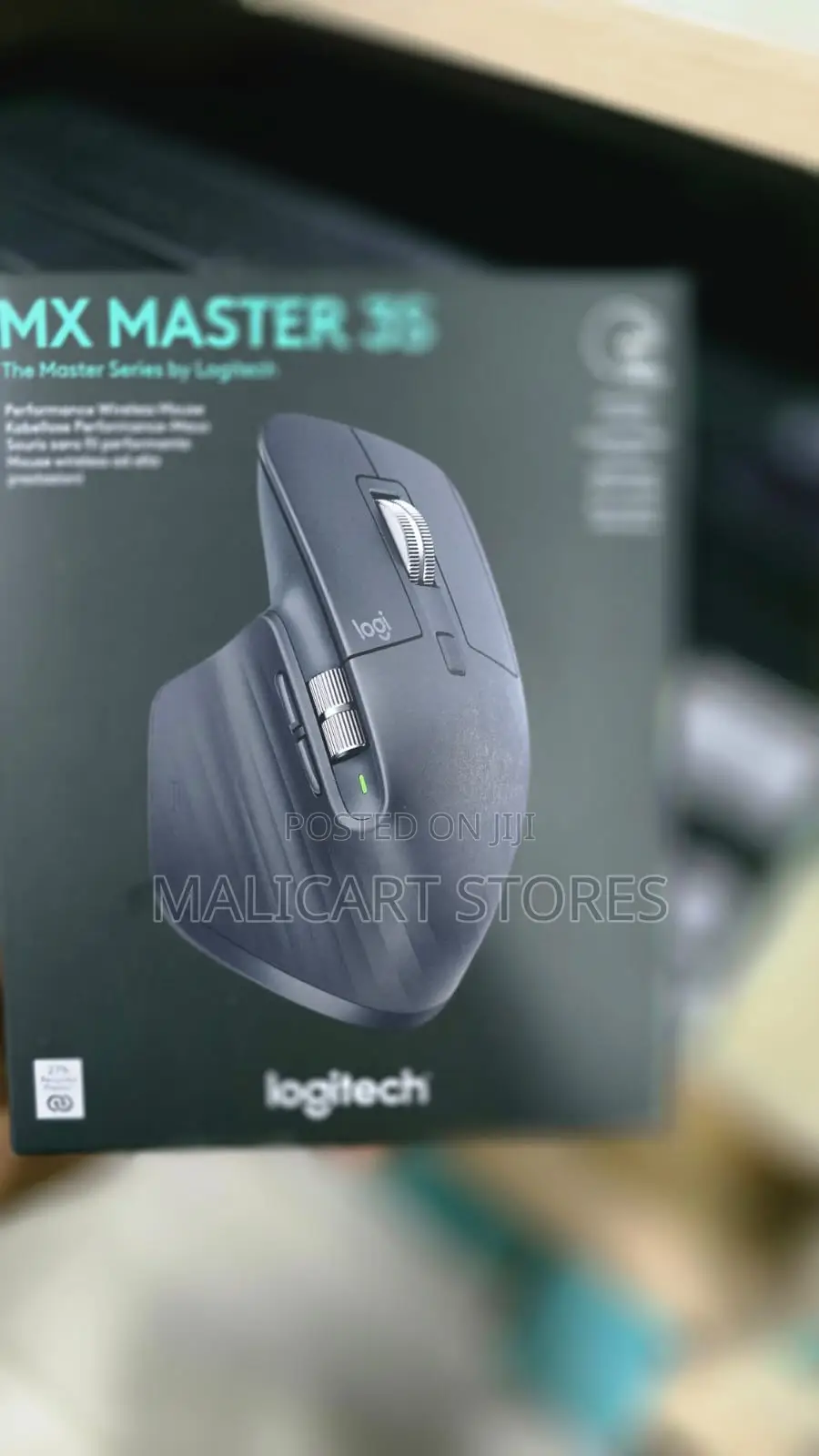 Logitech Mx Master 3s Wireless Mouse (Graphite)