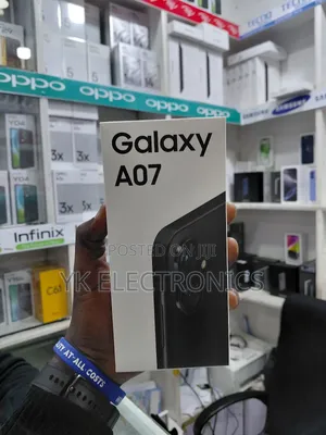 New Samsung Galaxy A07 4G 128 GB Black