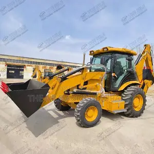 4x4 Backhoe Loader Hydraulic Wheel Loader Excavator Shovel