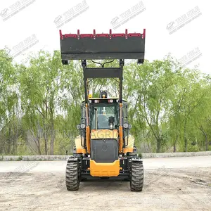 Industrial Series Auto-Leveling and Joystick Control Backhoe Loaders
