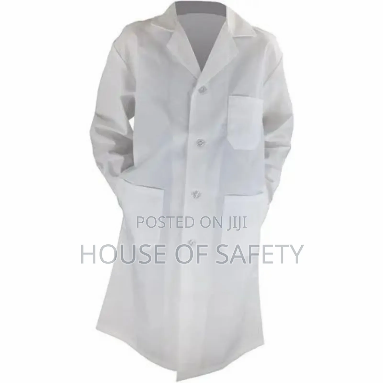 White Cotton Lab Coats