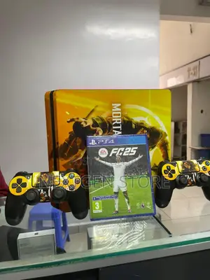 Ps4 Slim 500gb With 2 Gaming Pads and Fc 26 Chipped