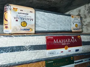 6ft × 6ft 8inch Thick Hd Bobmil Maharaja Mattresses + Free Delivery.