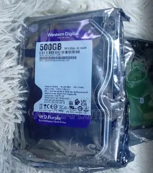 Western Digital Quality 500gb 3.5" Sata Purple 24/7 Surveillance HDD