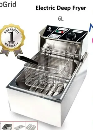 Nunix Mf-01 6l Electric Deep Fryer With Led Indicator