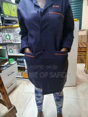 Navy Branded Coats