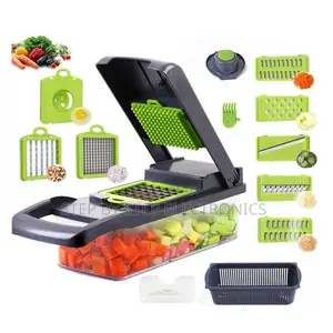 Manual Kitchen 16 in 1 Multifunctional Vegetable Chopper Cutter Slicer