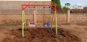 Strong Double Kids Swing Set