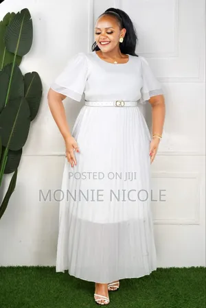 Classy White Maxi Dress