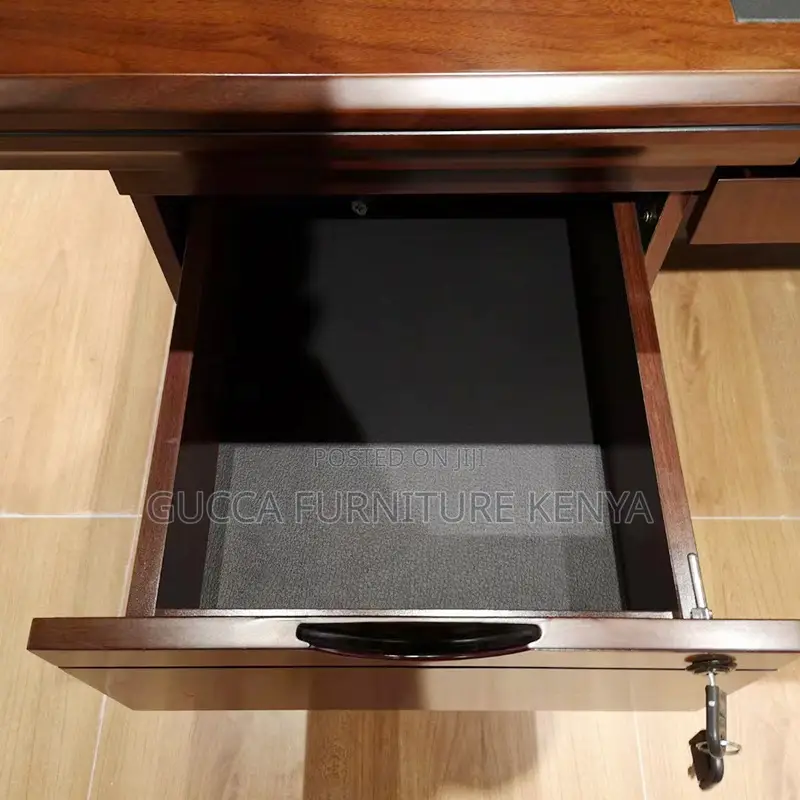 Executive 120cm Office Desk With Drawers
