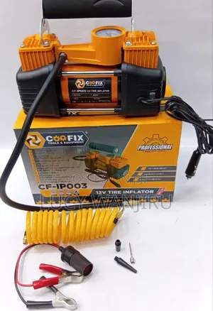 Portable Coofix Car Compressor/ 12v Tire Inflator