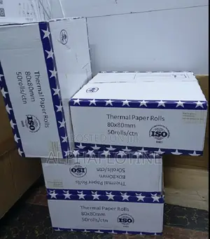 Carton of Thermal Paper Rolls(50pack) 80mm