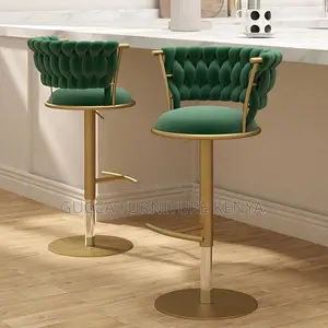 Office Stool:Height Adjustable Fabricated Office Reception Stool