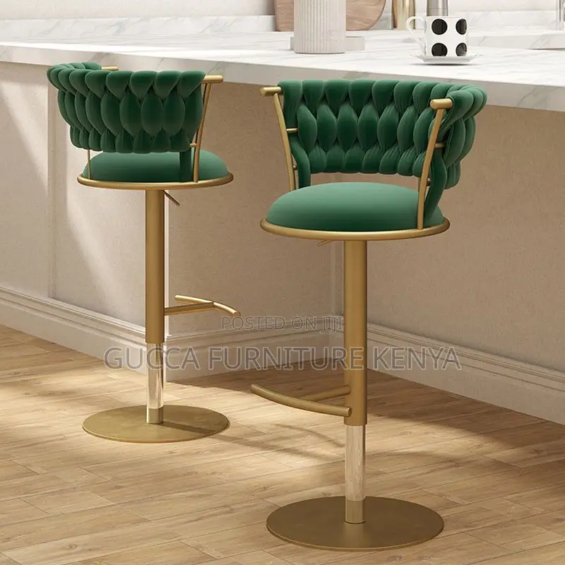 Office Stool:Height Adjustable Fabricated Office Reception Stool
