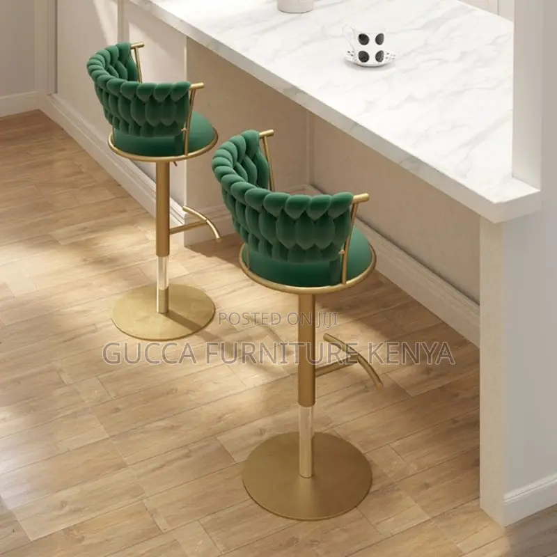 Office Stool:Height Adjustable Fabricated Office Reception Stool