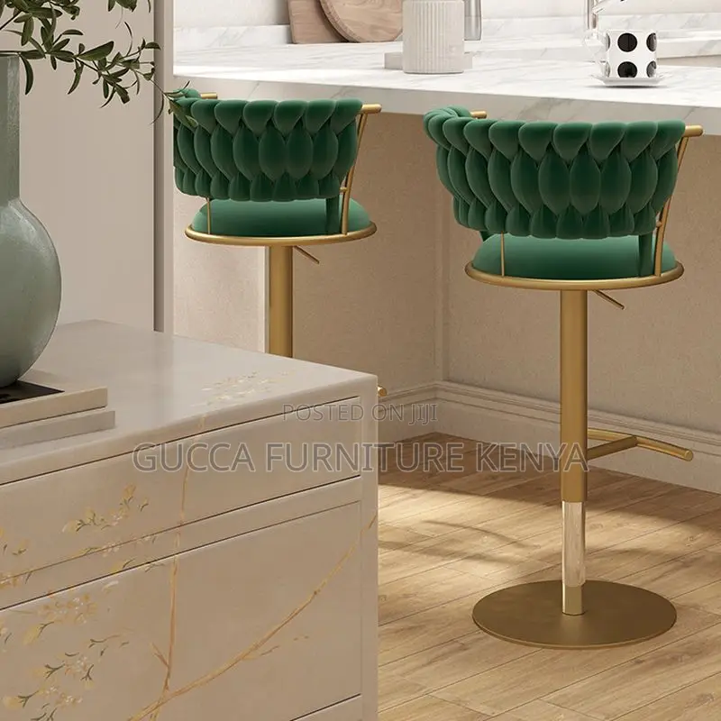 Office Stool:Height Adjustable Fabricated Office Reception Stool