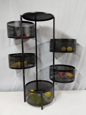 5layers Round Fruits Rack