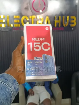 New Xiaomi Redmi 15C 4G 128 GB Black