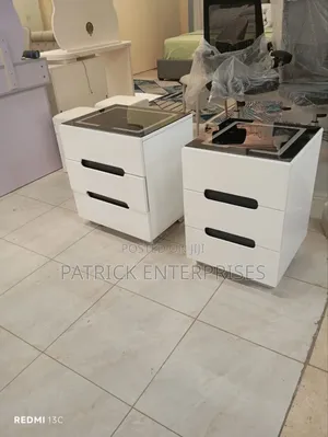 Modern Bed Side Drawers With Wireless Charging System