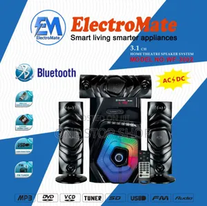 3.1 Electromate Home Theater Speaker System